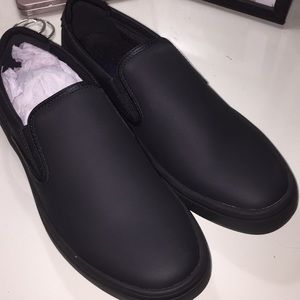 ALDO Black Slip On Shoes